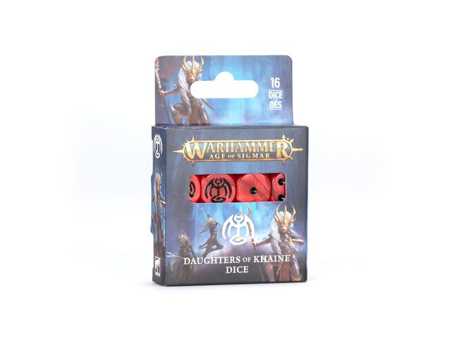 Games Workshop Warhammer Dice Set: Daughters of Khaine