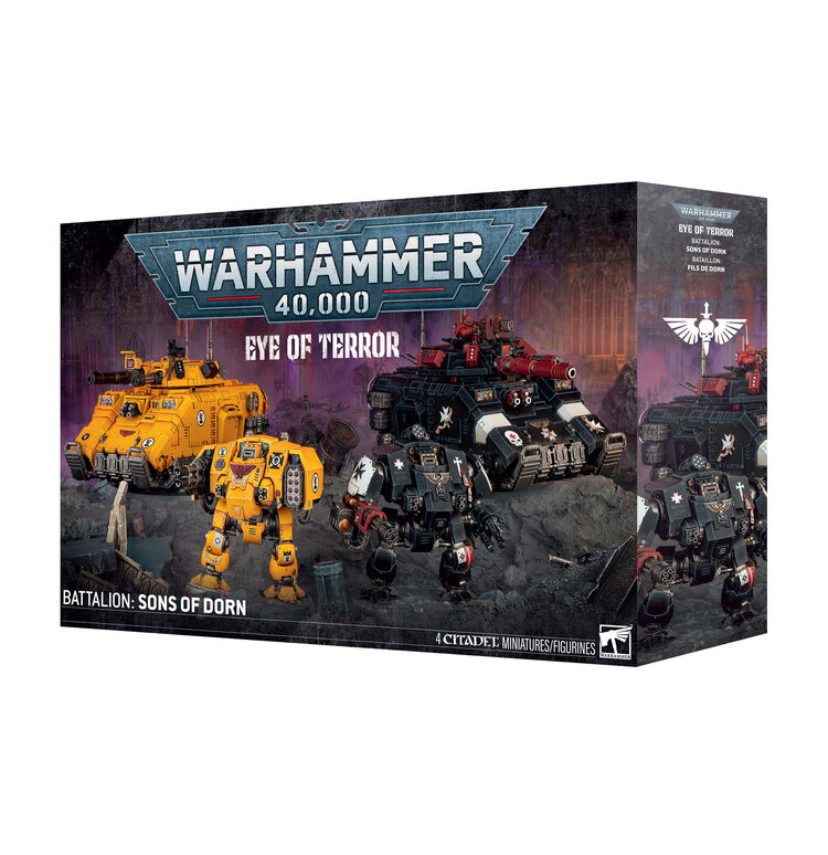 Games Workshop Warhammer Warhammer 40000 - Eye of Terror - Battallion: Space Marines - Sons of Dorn