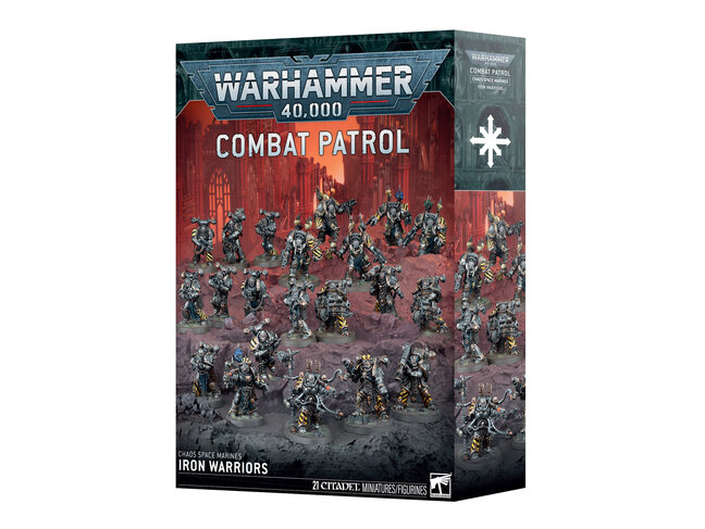 Games Workshop Warhammer Combat Patrol: Chaos Space Marines - Iron Warriors