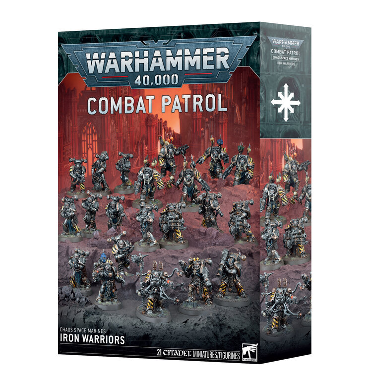 Games Workshop Warhammer Warhammer 40000 - Combat Patrol: Chaos Space Marines - Iron Warriors