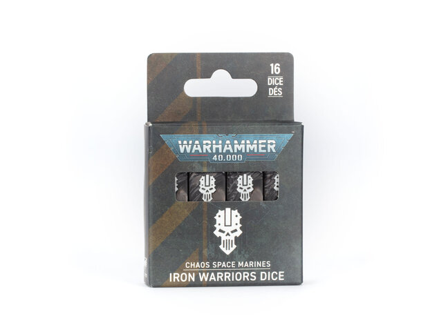 Games Workshop Warhammer Dice Set: Iron Warriors