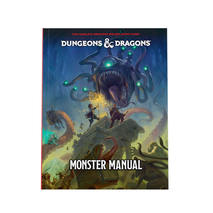 Wizards of the Coast Wizards of the Coast - Dungeons & Dragons: Monster Manual - Manuel des Monstres 2024 (fra)