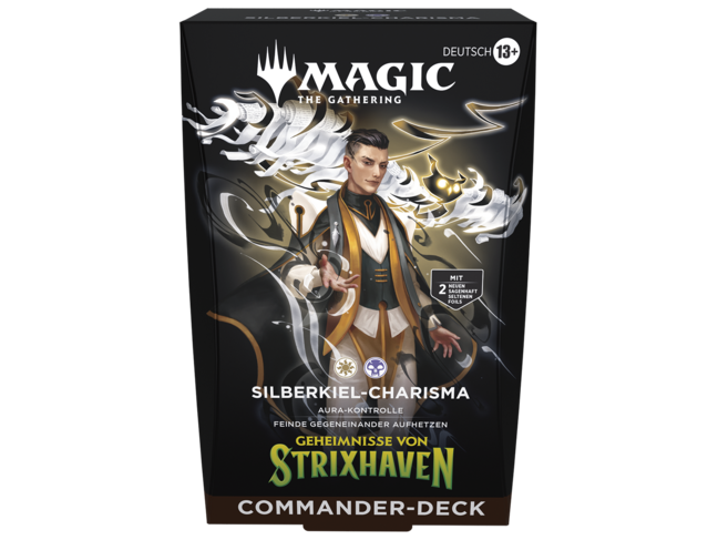Magic: The Gathering Geheimnisse von Strixhaven: Commander Deck - Silberkiel-Charisma (deu)