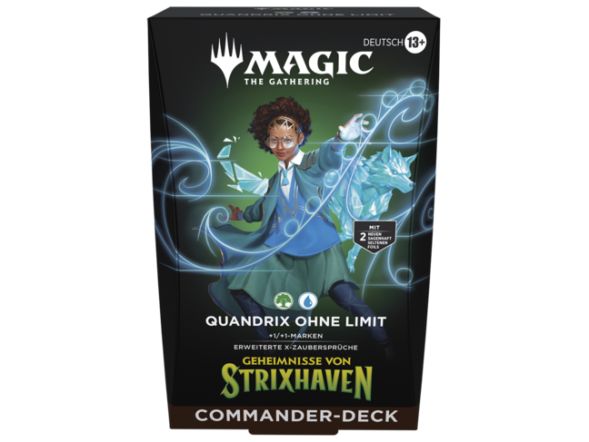 Magic: The Gathering Geheimnisse von Strixhaven: Commander Deck - Quandrix ohne Limit (deu)