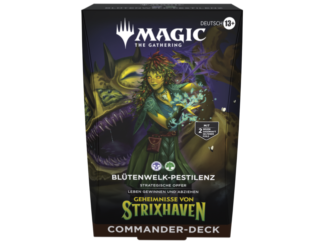 Magic: The Gathering Geheimnisse von Strixhaven: Commander Deck - Blütenwelk-Pestilenz (deu)