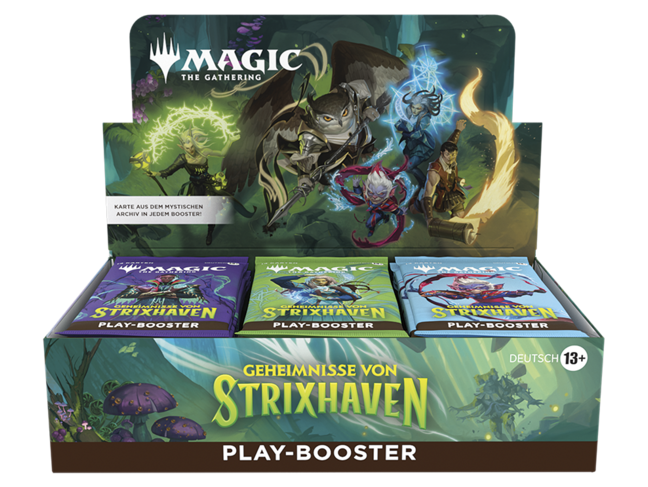 Magic: The Gathering Geheimnisse von Strixhaven: Play Booster Display (deu)