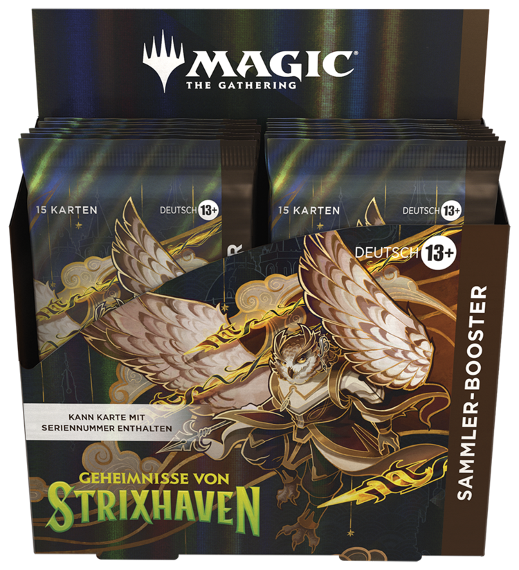 Magic: The Gathering Wizards of the Coast - Magic: The Gathering - Geheimnisse von Strixhaven: Collector Booster Display (deu)