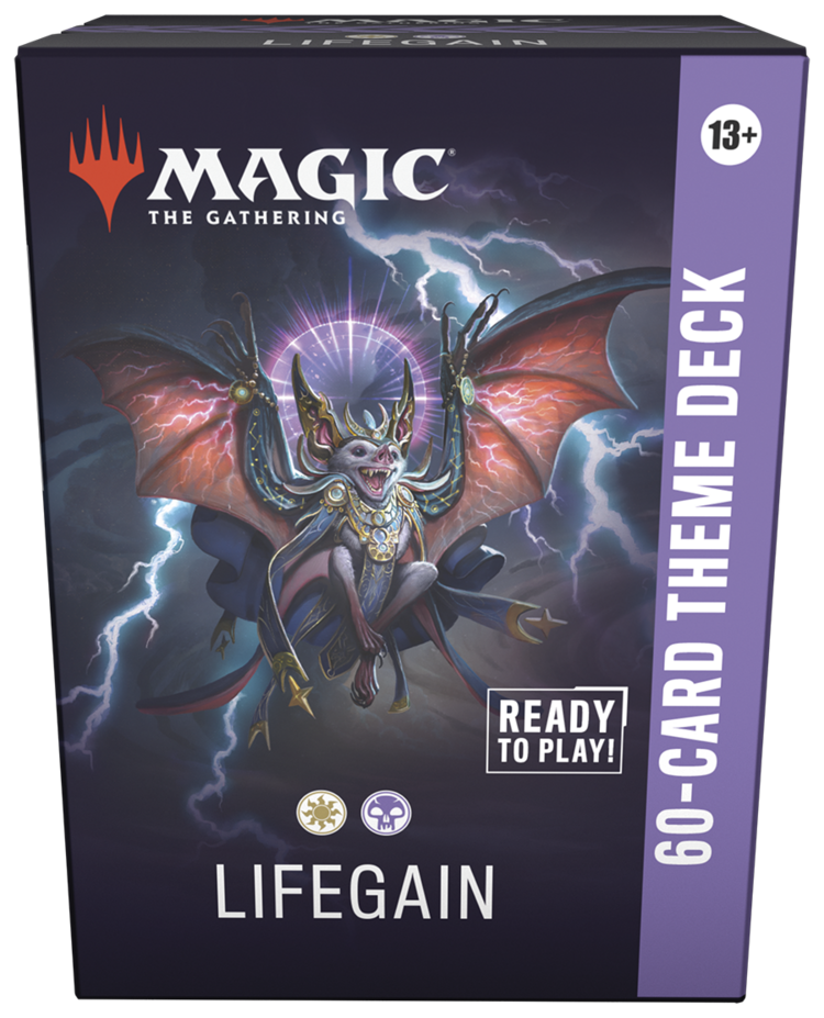 Magic: The Gathering Wizards of the Coast - Magic: The Gathering - 60-Card Theme Deck: Lifegain (eng)