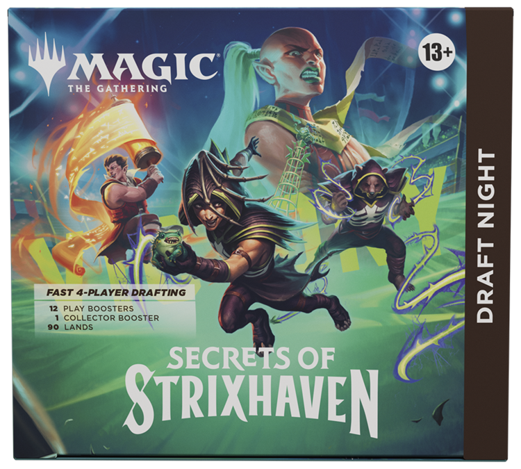 Magic: The Gathering Wizards of the Coast - Magic: The Gathering - Secrets of Strixhaven: Draft Night (eng)