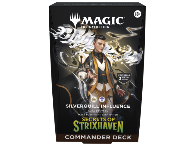 Magic: The Gathering Secrets of Strixhaven: Commander Deck - Silverquill Influence (eng)