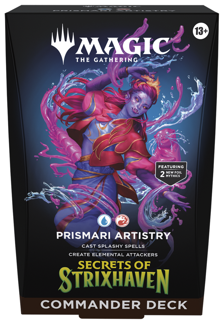 Magic: The Gathering Wizards of the Coast - Magic: The Gathering - Secrets of Strixhaven: Commander Deck - Prismari Artistry (eng)
