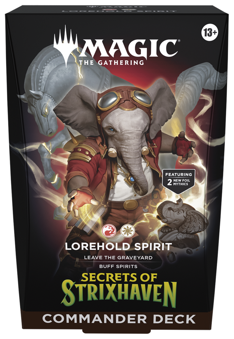 Magic: The Gathering Wizards of the Coast - Magic: The Gathering - Secrets of Strixhaven: Commander Deck - Lorehold Spirit (eng)