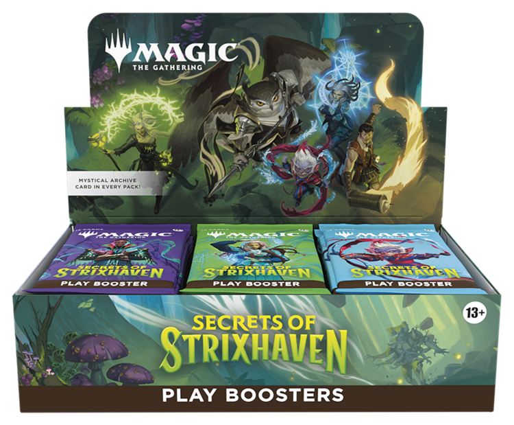 Magic: The Gathering Wizards of the Coast - Magic: The Gathering - Secrets of Strixhaven: Play Booster Display (eng)
