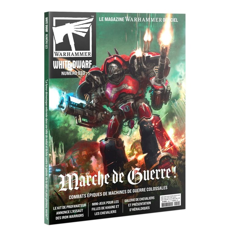 Games Workshop Warhammer Warhammer: White Dwarf - Numéro 523 (fra)