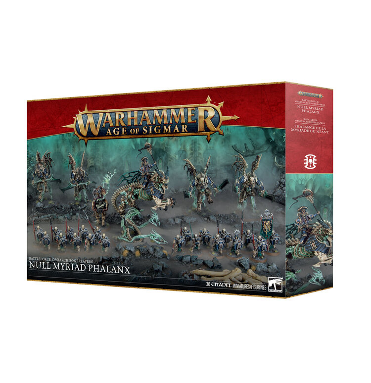 Games Workshop Warhammer Warhammer Age of Sigmar - Battleforce: Ossiarch Bonereapers - Null Myriad Phalanx