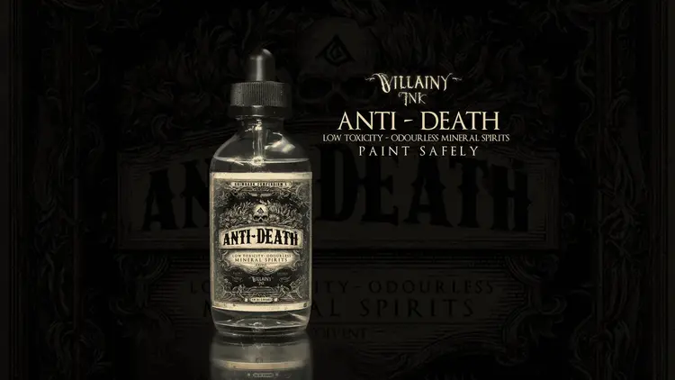 The Grimdark Compendium Zatcaskagoon Miniatures - The Grimdark Compendium - Villainy Ink: Anti-Death - Mineral Spirits