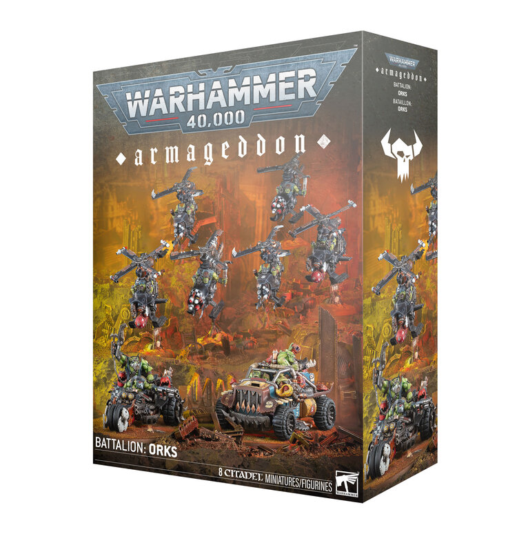 Games Workshop Warhammer Warhammer 40000 - Armageddon - Battalion: Orks