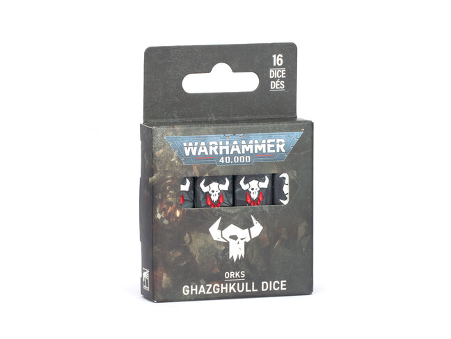 Games Workshop Warhammer Dice Set: Orks - Ghazghkull Thraka