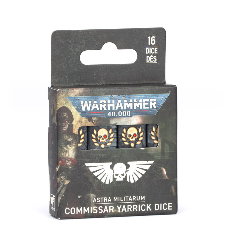Games Workshop Warhammer Warhammer 40000 - Dice Set: Astra Militarum - Commissar Yarrick