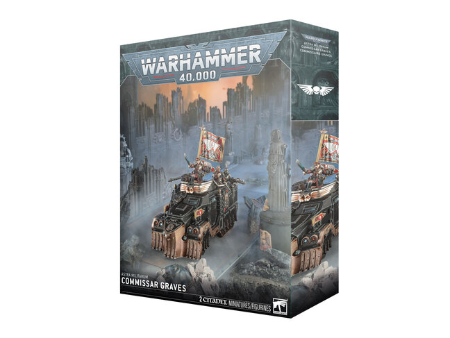 Games Workshop Warhammer Astra Militarum: Commissar Graves