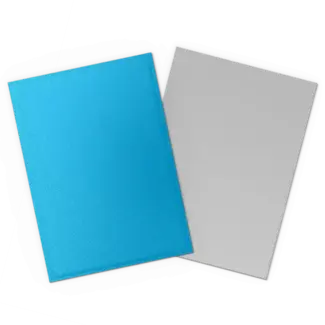 Dragon Shield Sky Blue & Silver - Matte Dual Sleeves (100 Standard Size Sleeves)