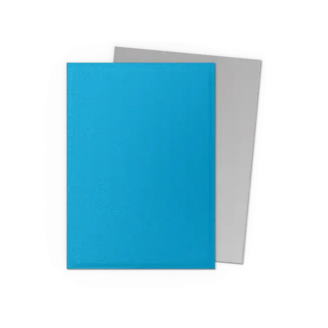 Dragon Shield Dragon Shield: Sky Blue & Silver - Matte Dual Sleeves (100 Standard Size Sleeves)