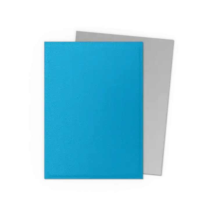 Dragon Shield Dragon Shield: Sky Blue & Silver - Matte Dual Sleeves (100 Standard Size Sleeves)