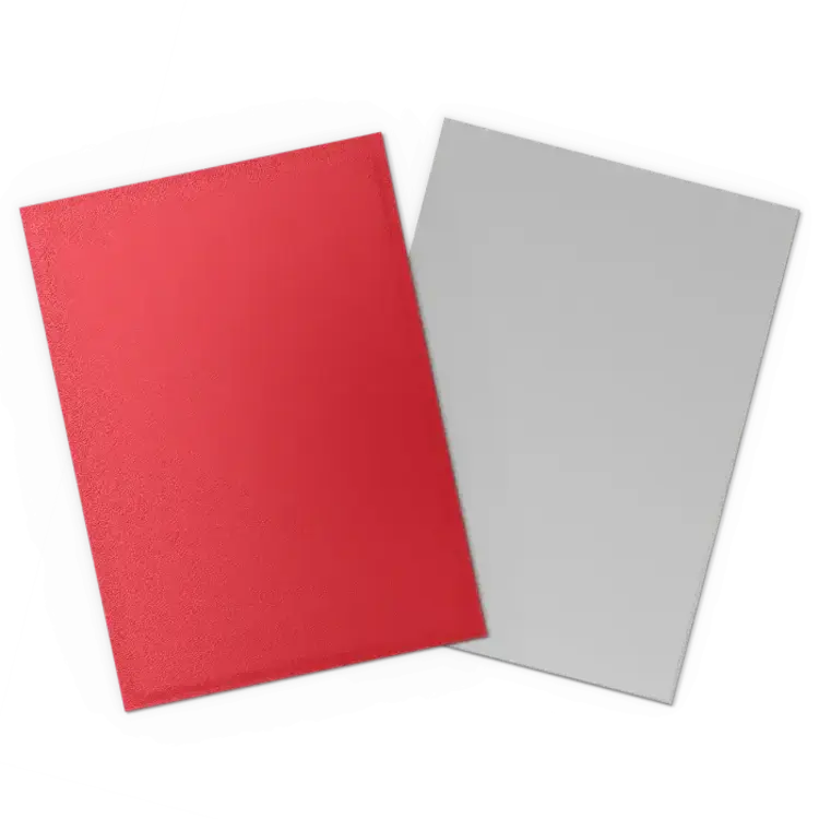 Dragon Shield Dragon Shield: Crimson & Silver - Matte Dual Sleeves (100 Standard Size Sleeves)