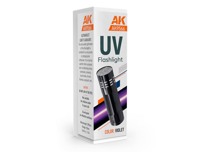 AK Interactive Ultraviolet Flashlight