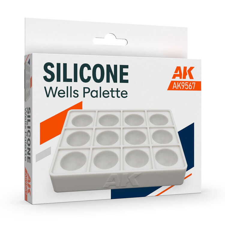 AK Interactive AK Interactive: Silicone Wells Palette
