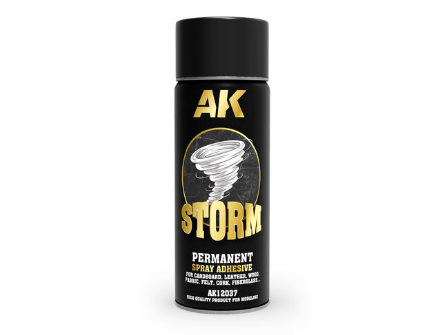 AK Interactive Storm 400ml - Permanent Spray Adhesive