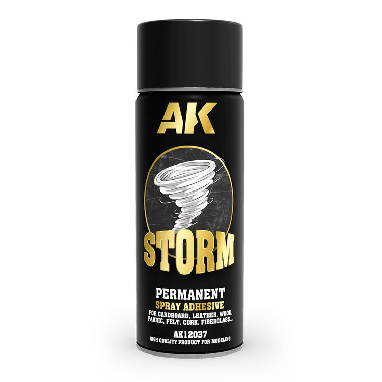 AK Interactive AK Interactive: Storm 400ml - Permanent Spray Adhesive