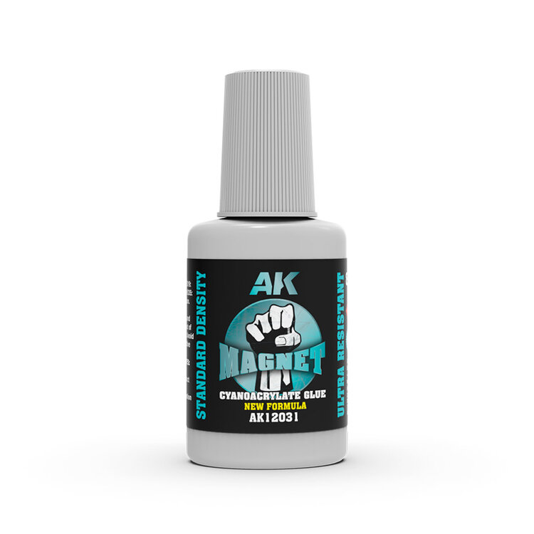 AK Interactive AK Interactive: Magnet Ultra Resistant Cyanocrylate Glue 8g (Super Glue)