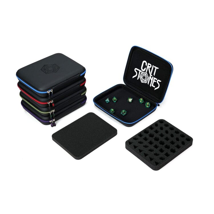GlassStaff GlassStaff - Crit Stones: Arcanum Luxury Dice Case - Black