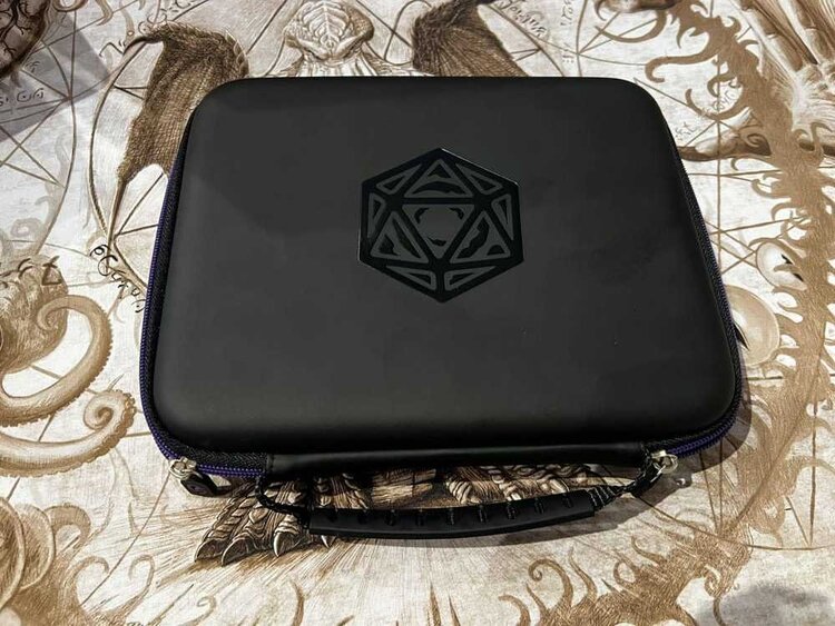 GlassStaff GlassStaff - Crit Stones: Arcanum Luxury Dice Case - Purple