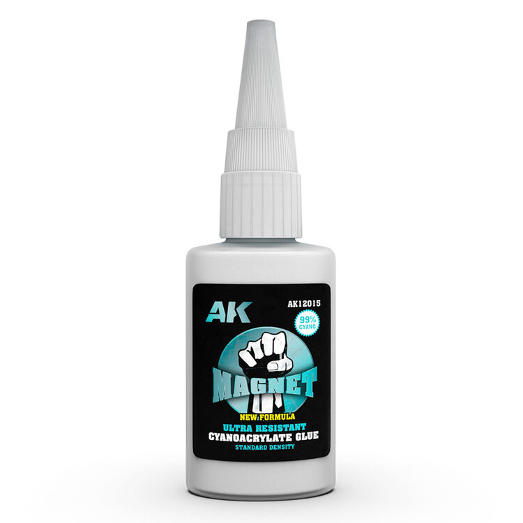 AK Interactive AK Interactive: Magnet Ultra Resistant Cyanocrylate Glue 20g (Super Glue)