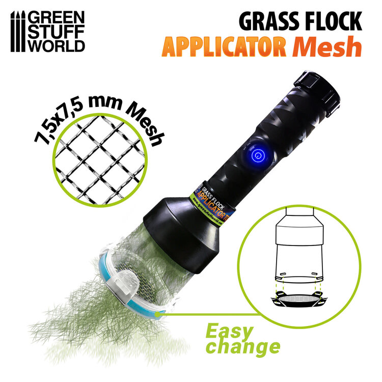 Green Stuff World Green Stuff World: Grass Flock Applicator - Large Mesh