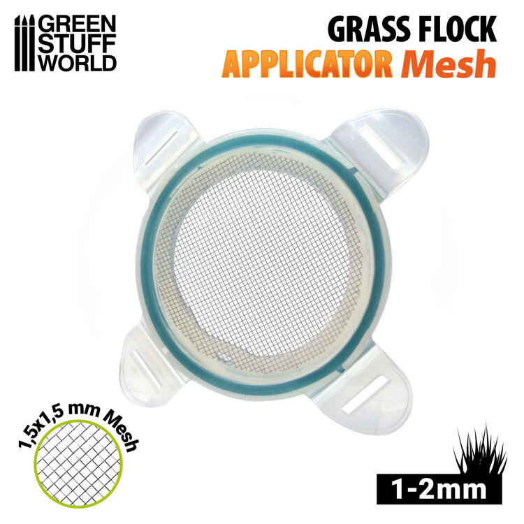Green Stuff World Green Stuff World: Grass Flock Applicator - Small Mesh