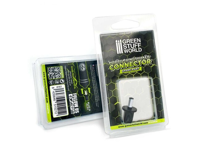 Green Stuff World Connector for Hobby Paint Shaker