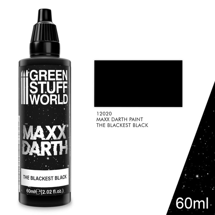 Green Stuff World Green Stuff World: Maxx Darth - The Blackest Black 60ml