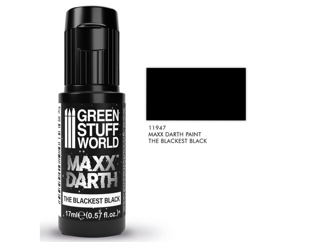 Green Stuff World Maxx Darth - The Blackest Black 17ml