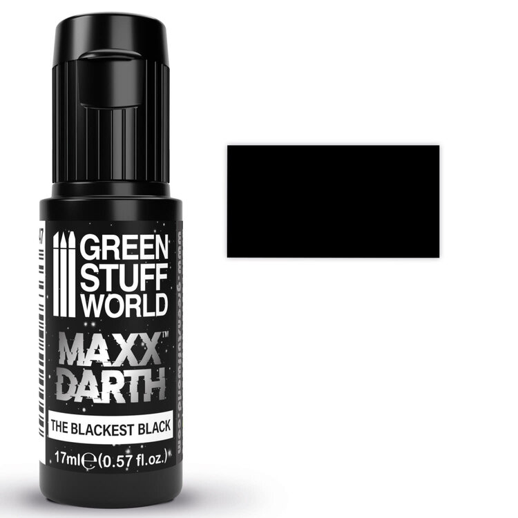 Green Stuff World Green Stuff World: Maxx Darth - The Blackest Black 17ml