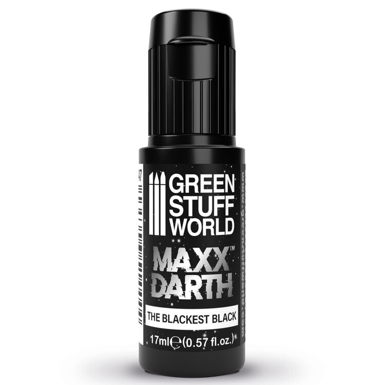 Green Stuff World Green Stuff World: Maxx Darth - The Blackest Black 17ml