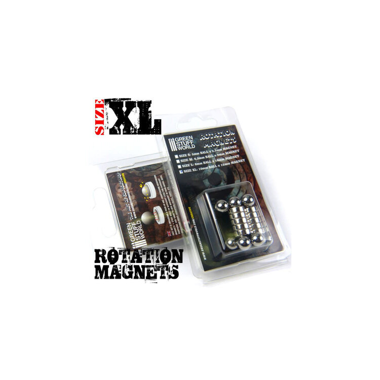 Green Stuff World Green Stuff World: Rotation Magnets - XL (10)