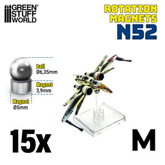 Green Stuff World Rotation Magnets - M (15)