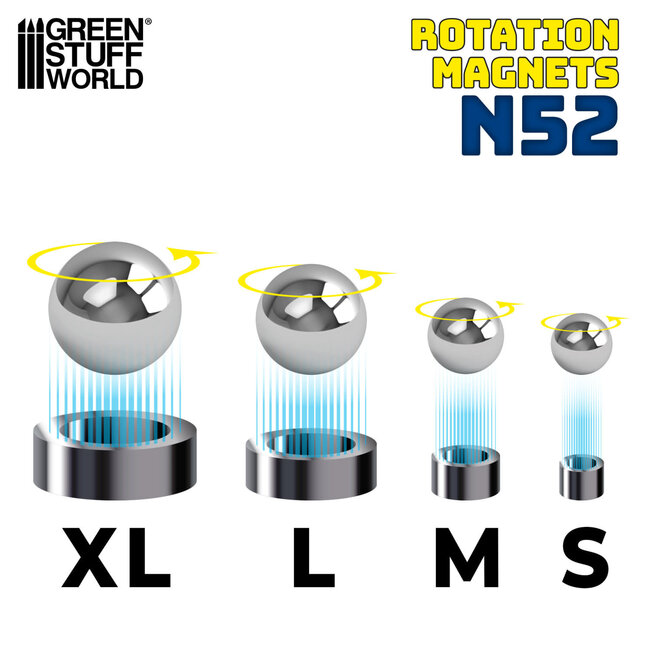 Green Stuff World Green Stuff World: Rotation Magnets - M (15)