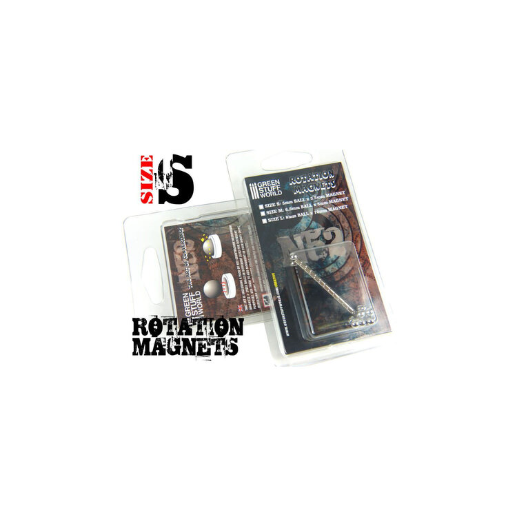 Green Stuff World Green Stuff World: Rotation Magnets - S (15)