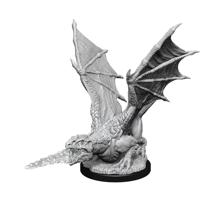 Wizkids Wizkids - Nolzur's Marvelous Miniatures: White Dragon Wyrmling