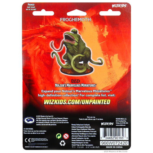 Wizkids Wizkids - Nolzur's Marvelous Miniatures: Froghemoth