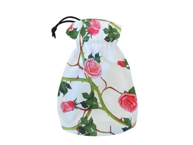 Q Workshop Full Art Dice Pouch - Roses